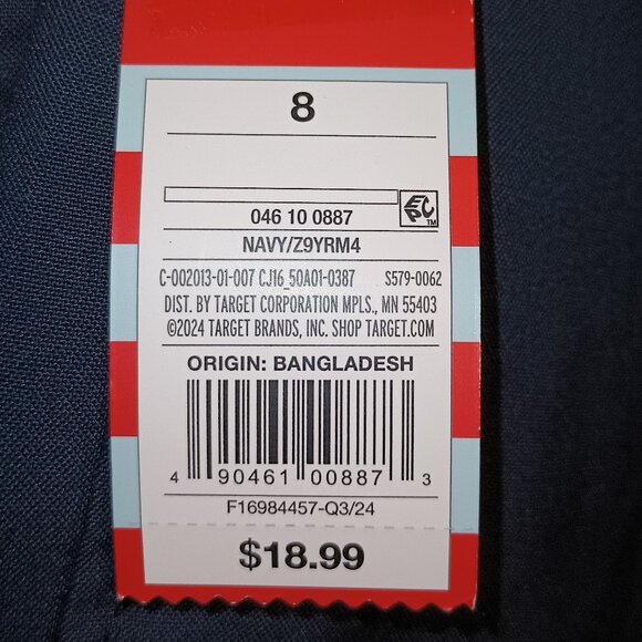 NEW Boys' Suit Pants - Cat & Jack™ Navy 8 - Picture 6 of 6